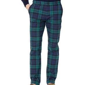 Vineyard Vines Boys Plaid Breaker Pants Size 14 Navy Blue Green